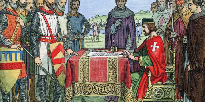 Magna Carta, 1215’te baronlarla kral arasındaki güç mücadelesinin ürünü olarak ortaya çıksa da, zamanla özgürlük, hukuk devleti ve anayasal yönetim kavramlarının tarihsel temelini oluşturmuştur.