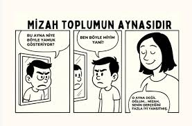 Toplumsal eleştiri mizahı, düşünmeyi teşvik ederken savunma mekanizmalarını düşürür. Mizah sayesinde sert gerçekler daha kabul edilebilir hâle gelir. Bu da mizahı, demokratik kültürün ve ifade özgürlüğünün vazgeçilmez bir parçası yapar.