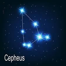 Kuzey gökyüzünün derinliklerinde yer alan Cepheus, hem astronomi hem de mitoloji açısından büyük bir öneme sahiptir. Latince adıyla Cepheus, Eski Yunanca Κηφεύς (Kēfeus) kelimesinden gelir ve Yunan mitolojisinde Etiyopya Kralı Kefeos’un adını taşır.
