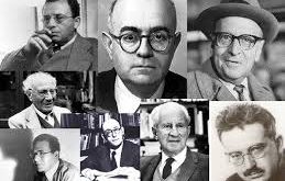 Frankfurt Okulu'nun kurucuları, özellikle 1930’lar ve 1940’lar boyunca, Nazizm’in yükselmesi ve savaş sonrası dönemdeki toplumsal değişimlerin analizine odaklanmışlardır. Bu okulun en önemli figürleri arasında Max Horkheimer, Theodor W. Adorno, Erich Fromm, Herbert Marcuse ve Walter Benjamin gibi düşünürler bulunur.