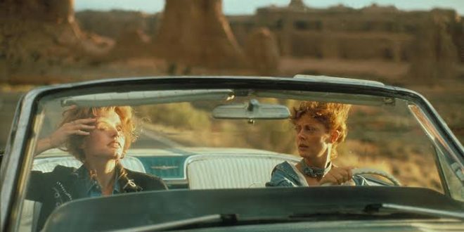 Thelma ve Louise, 1991 yılında vizyona giren ve sinema tarihinin en önemli kadın merkezli yol filmlerinden biri olarak kabul edilen yapımlardan biridir. Yönetmen koltuğunda Ridley Scott'ın oturduğu filmin senaryosu ise Callie Khouri tarafından kaleme alınmıştır. Başrollerde Susan Sarandon ve Geena Davis yer alırken, Harvey Keitel, Michael Madsen, Christopher McDonald ve henüz kariyerinin başındaki Brad Pitt de filmin dikkat çeken oyuncuları arasındadır